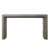 Pamina Grey Concrete Finish with Acrylic Sealer Outdoor Console Table